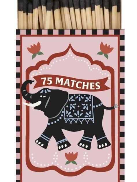 Adopo 75 Matches elephant tulitikut