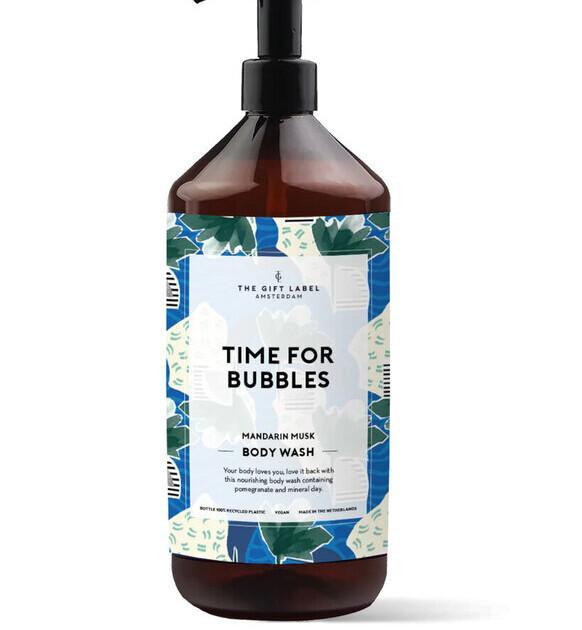 BODY WASH TIME FOR BUBBLES