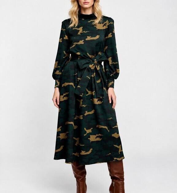 Betty dress Camouflage