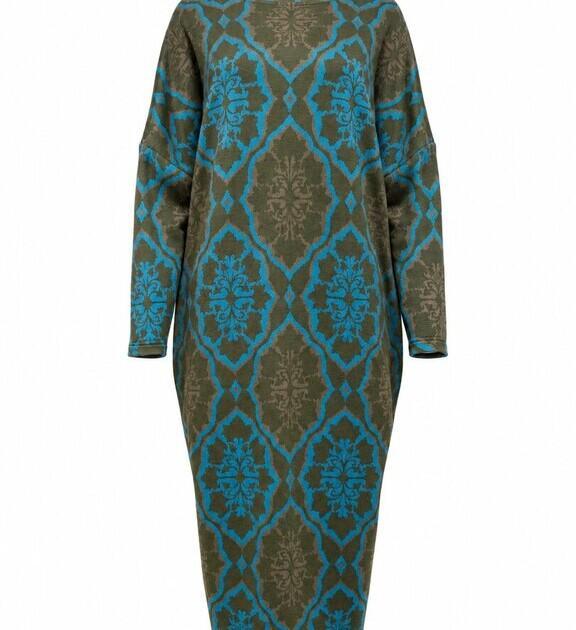 Alternative view of Blanca Mekko- Dress Retro Diamond Green