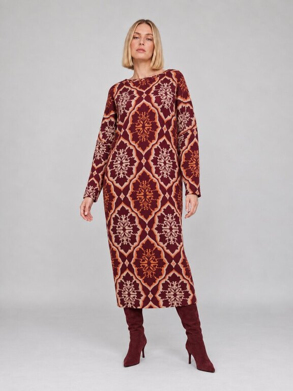 Blanca Mekko - dress Retro Diamond Red