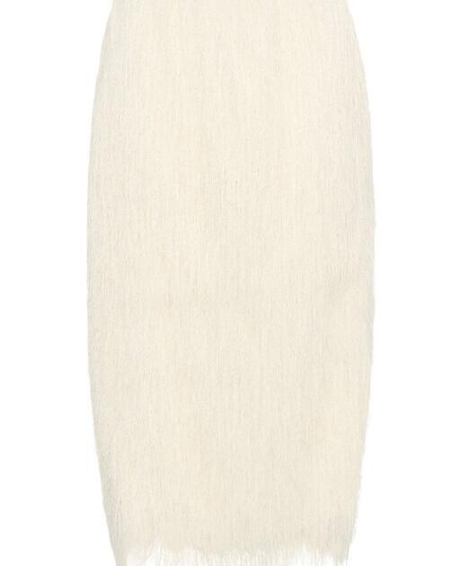 Alternative view of Dacre Fluffy Skirt cream