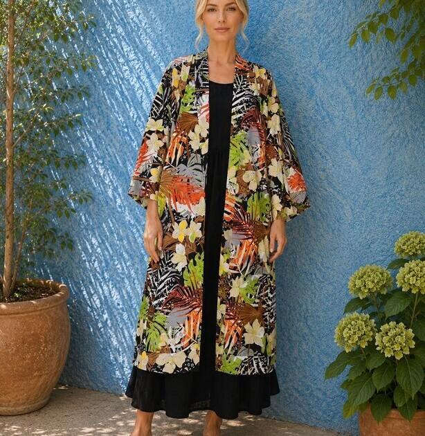 Day Kimono Borealis Jungle