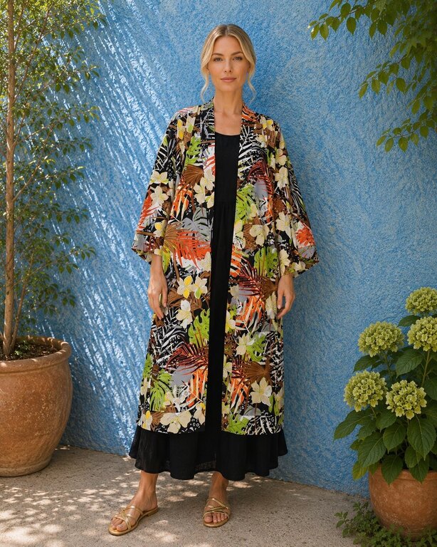 Day Kimono Borealis Jungle