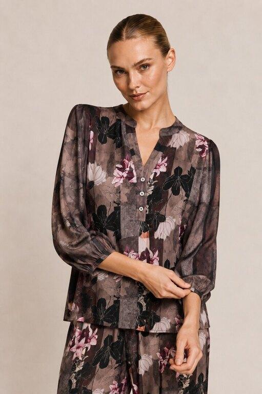Janne shirt silk mix