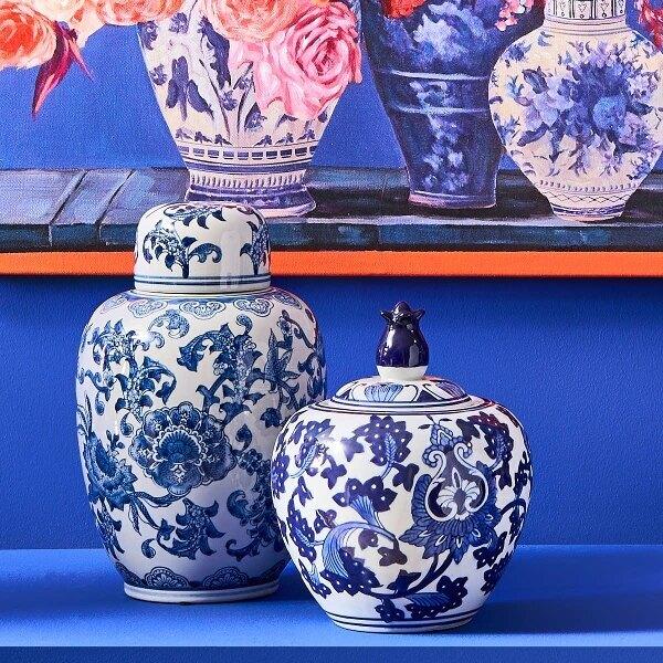 Lidded vase noud - Image 2