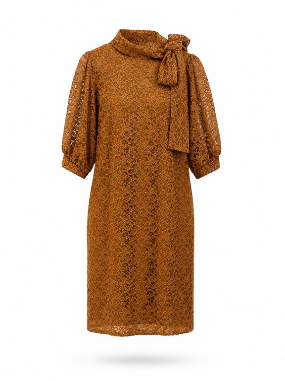Orvokki Mekko Brown sand - Image 2