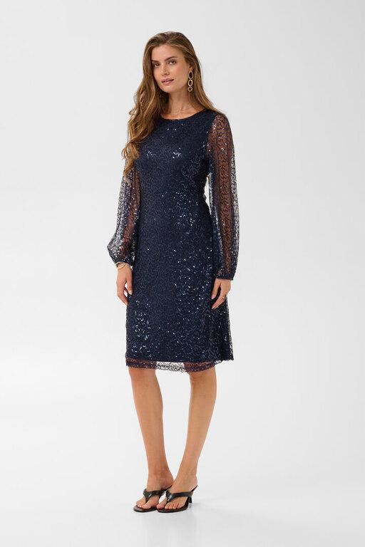 Shima paljettimekko Navy - Image 3