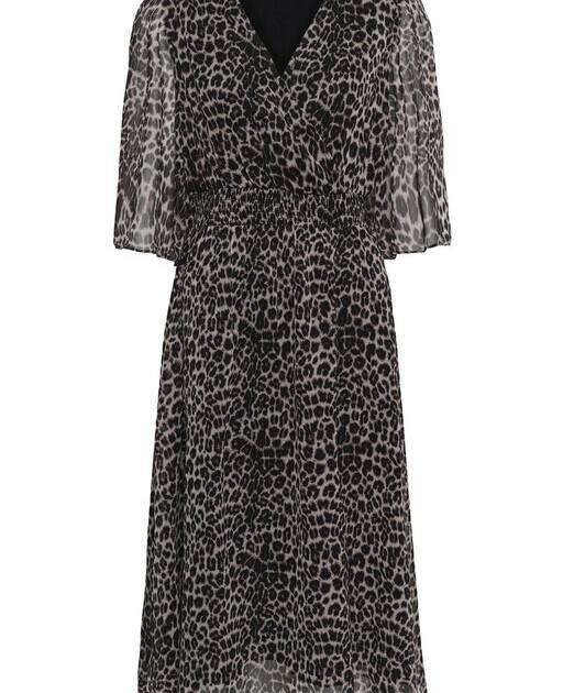 Alternative view of Yuna Leopard Dress