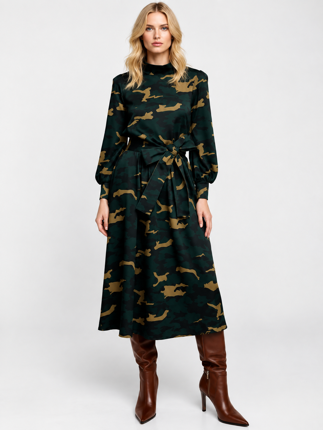 Betty dress Camouflage