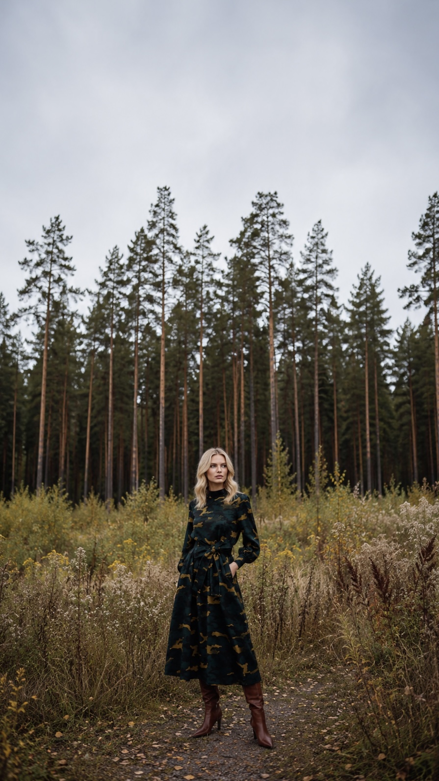 Betty dress Camouflage - Image 2